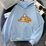 Sloth & Hamster Besties Unisex Hoodie-Kawaii Dream