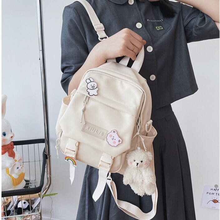 Small Cute Bear Friend Backpack & Sidebag-Kawaii Dream