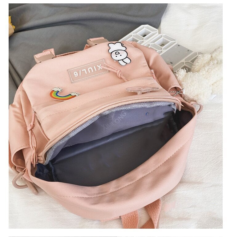 Small Cute Bear Friend Backpack & Sidebag-Kawaii Dream