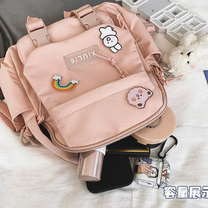 Small Cute Bear Friend Backpack & Sidebag-Kawaii Dream