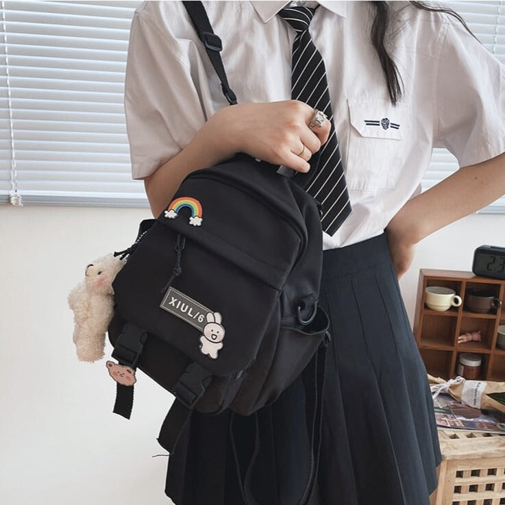 Small Cute Bear Friend Backpack & Sidebag-Kawaii Dream
