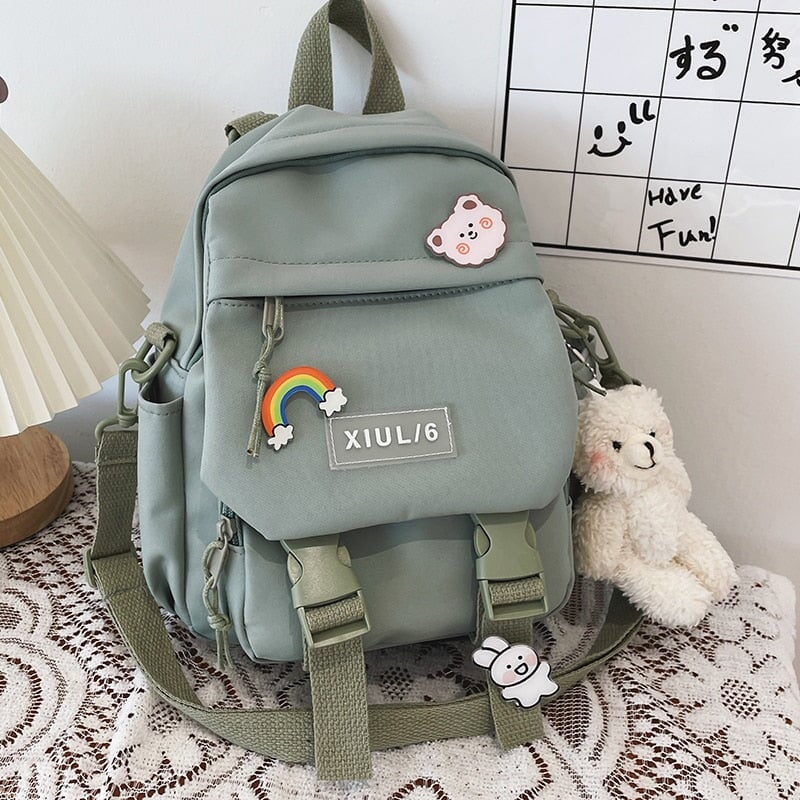 Small Cute Bear Friend Backpack & Sidebag-Kawaii Dream