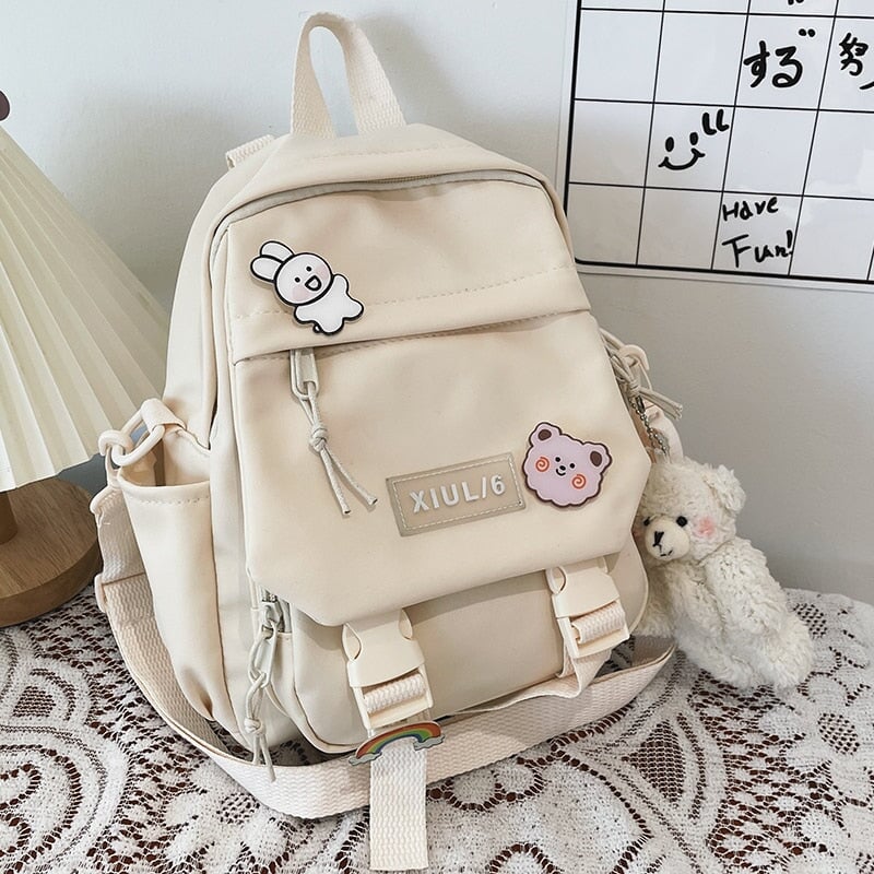kawaii mini backpacks Backpack (5 colors) Original Kawaii Pen Leather Cute Mini Backpacks Leather