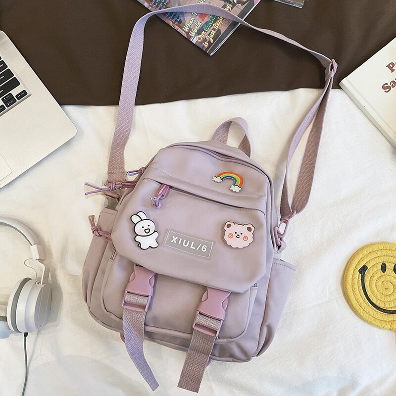 Small Cute Bear Friend Backpack & Sidebag – Kawaii Dream