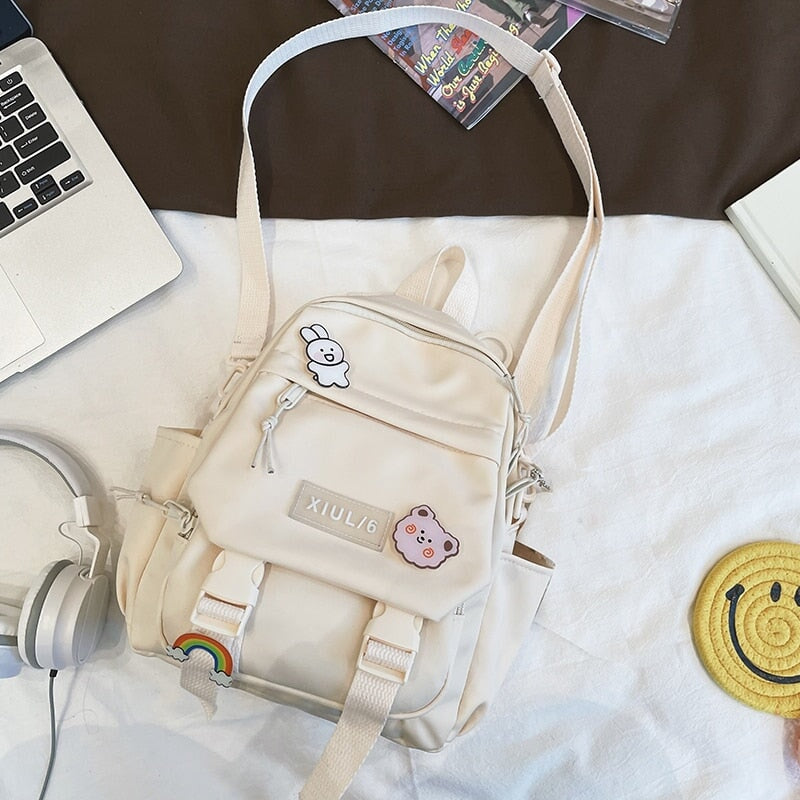 Small Cute Bear Friend Backpack & Sidebag-Kawaii Dream