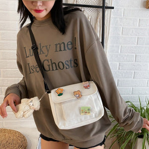 Small Cute Friends Satchel Shoulder Bag-Kawaii Dream