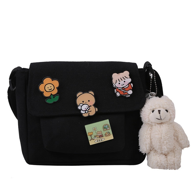 Small Cute Friends Satchel Shoulder Bag-Kawaii Dream