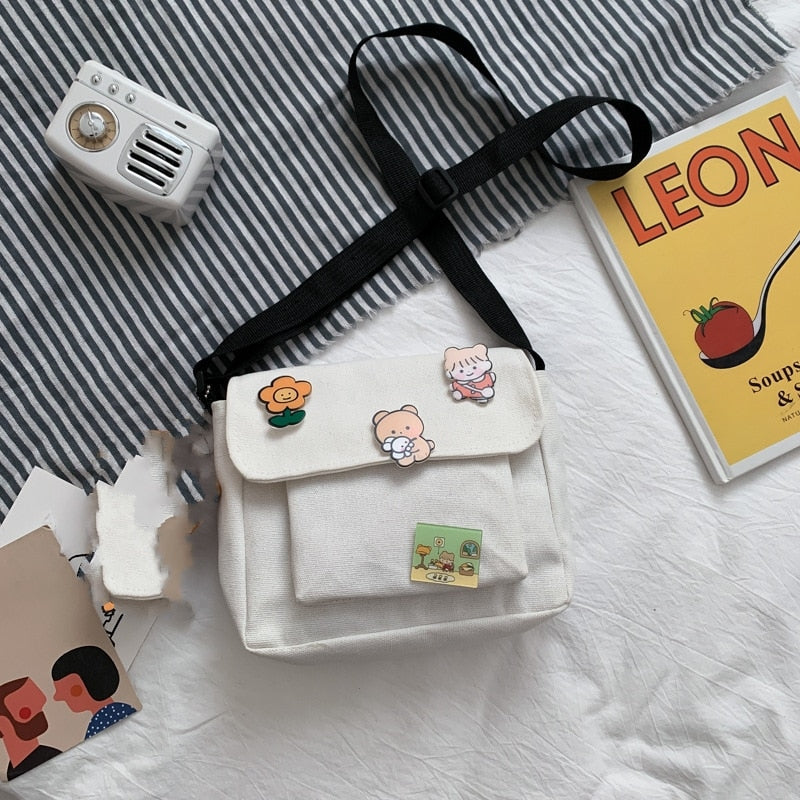 Small Cute Friends Satchel Shoulder Bag-Kawaii Dream
