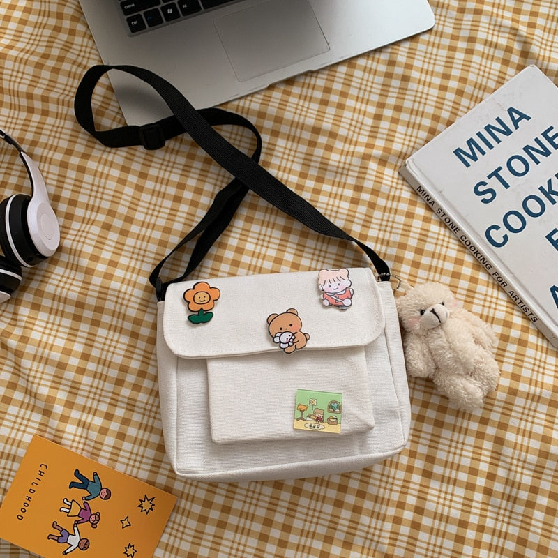 Small Cute Friends Satchel Shoulder Bag-Kawaii Dream