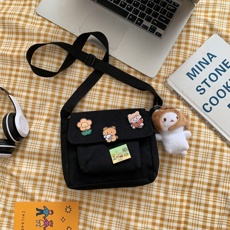 Small Cute Friends Satchel Shoulder Bag-Kawaii Dream