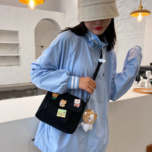 Small Cute Friends Satchel Shoulder Bag-Kawaii Dream