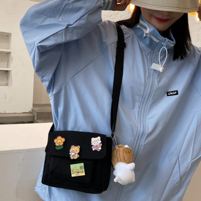 Small Cute Friends Satchel Shoulder Bag-Kawaii Dream
