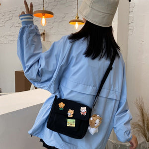 Small Cute Friends Satchel Shoulder Bag-Kawaii Dream