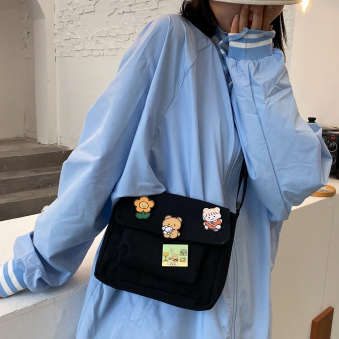 Small Cute Friends Satchel Shoulder Bag-Kawaii Dream
