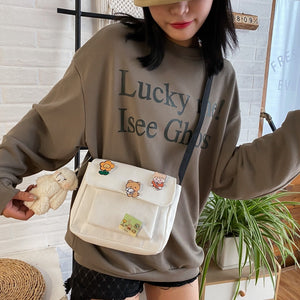 Small Cute Friends Satchel Shoulder Bag-Kawaii Dream