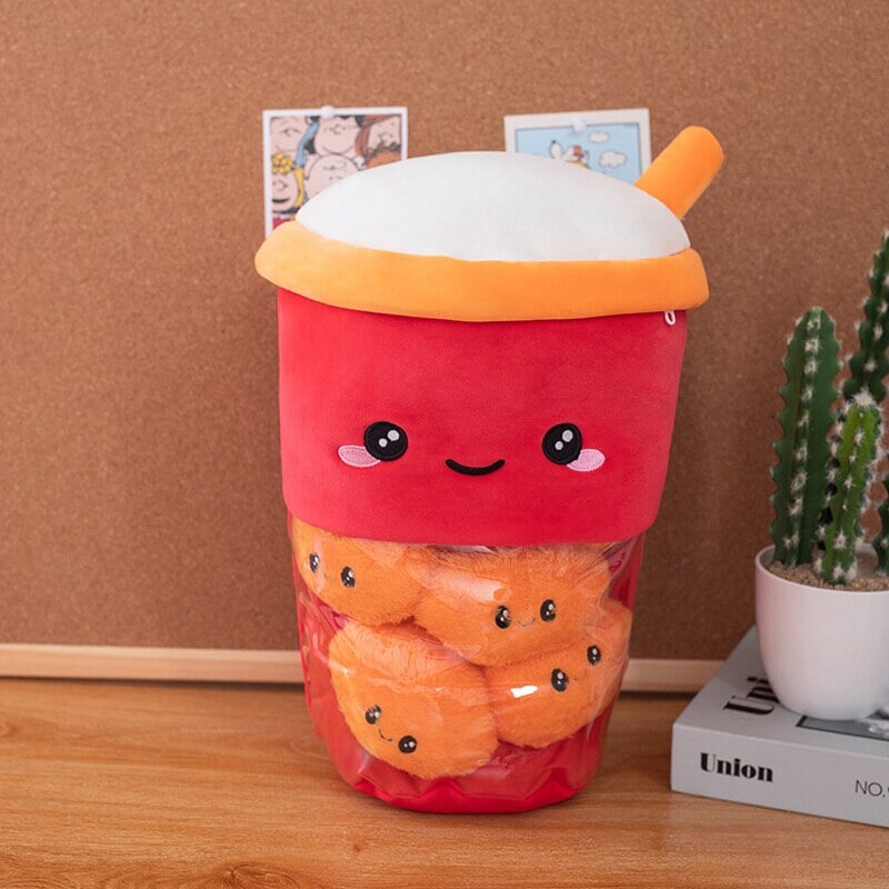 Smiling Boba Dessert Plushie-Kawaii Dream