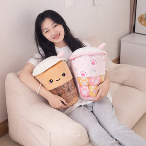 Smiling Boba Dessert Plushie-Kawaii Dream