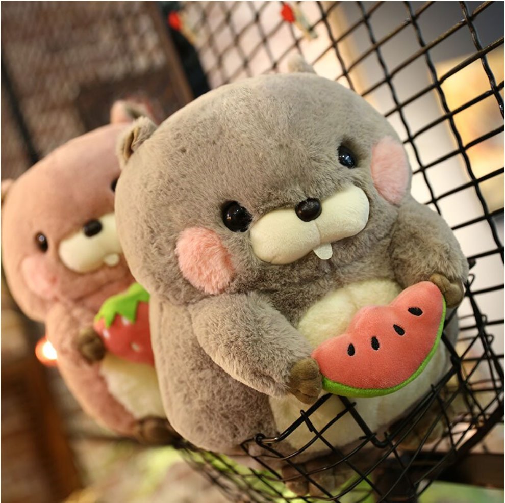 Snacking Beaver Plushies | LIMITED STOCK-Kawaii Dream