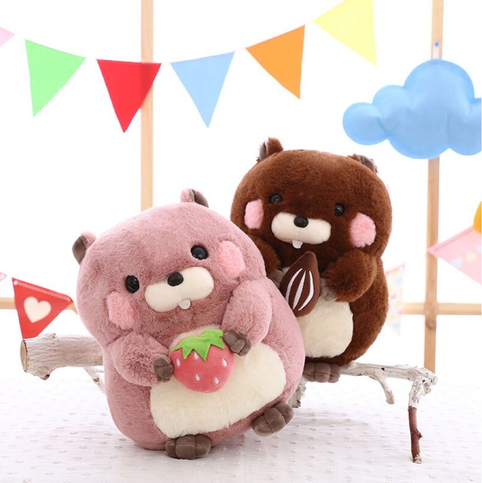 Snacking Beaver Plushies | LIMITED STOCK-Kawaii Dream
