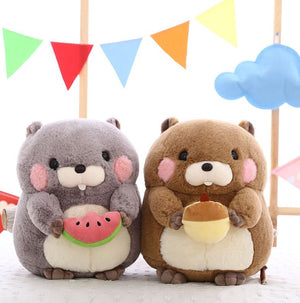 Snacking Beaver Plushies | LIMITED STOCK-Kawaii Dream