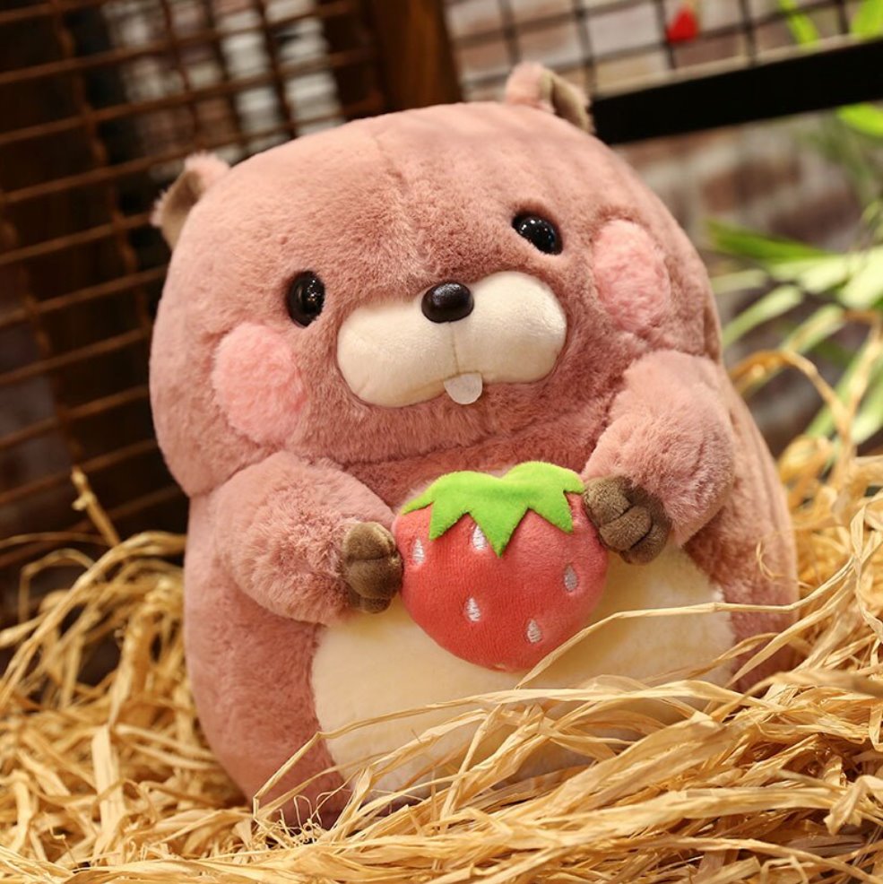 Snacking Beaver Plushies | LIMITED STOCK-Kawaii Dream