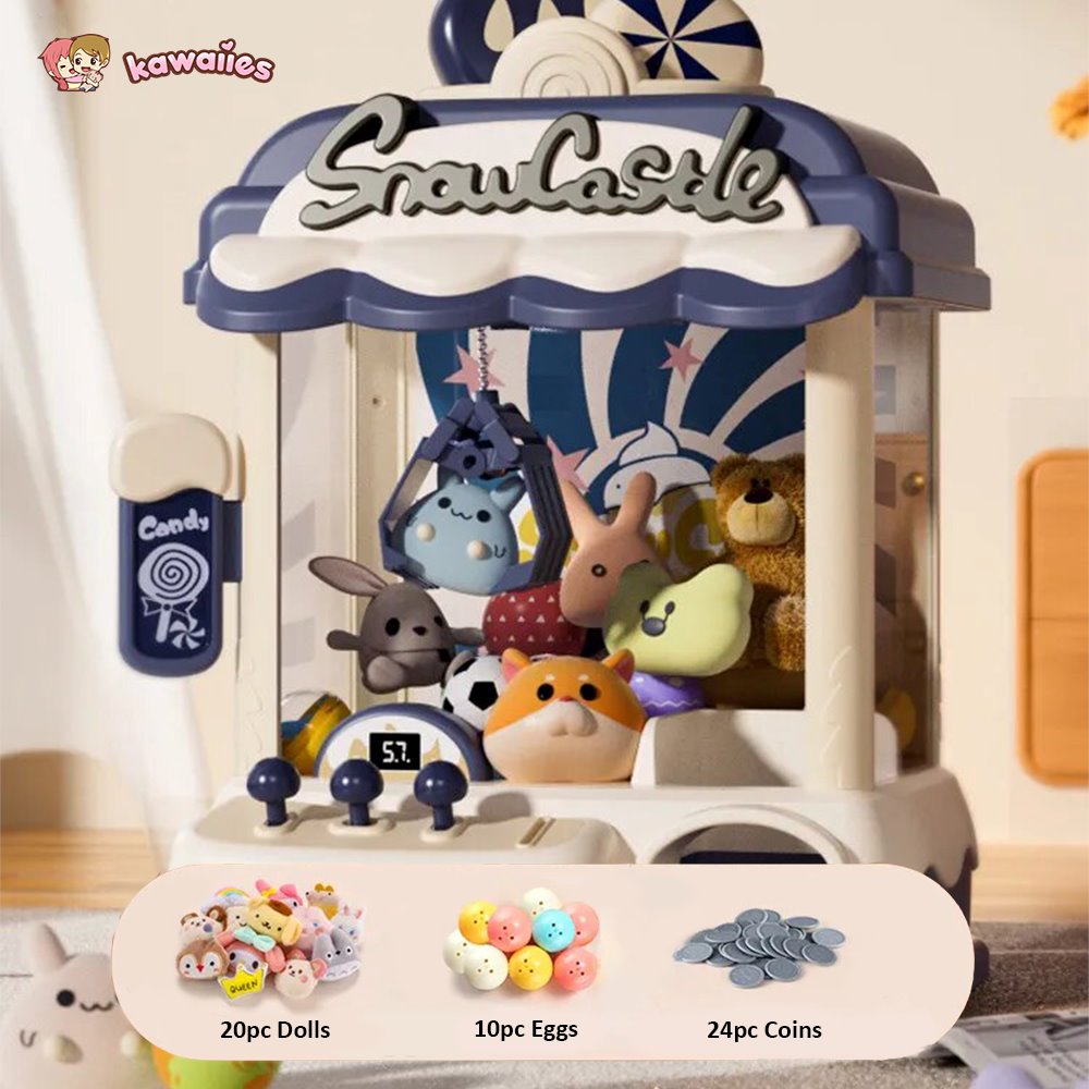 Snow Castle Ice Cream Mini Claw Machine-Kawaii Dream