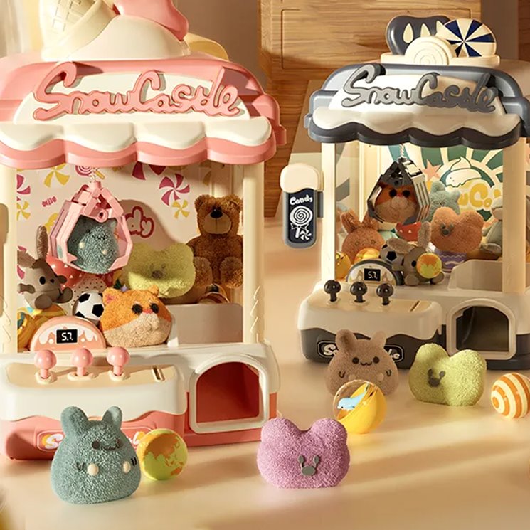 Snow Castle Ice Cream Mini Claw Machine-Kawaii Dream
