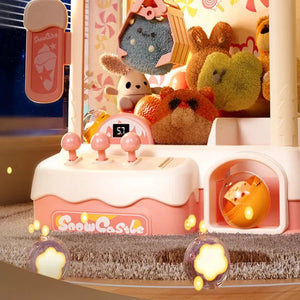 Snow Castle Ice Cream Mini Claw Machine-Kawaii Dream
