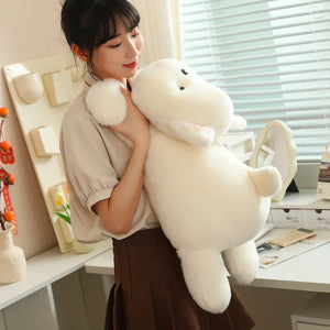 Snowy the White Maltese Plushie with Frog Hat-Kawaii Dream