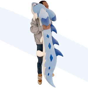 Sofi the Long Kawaii Baby Blue Hybrid Dragon Plushie-Kawaii Dream