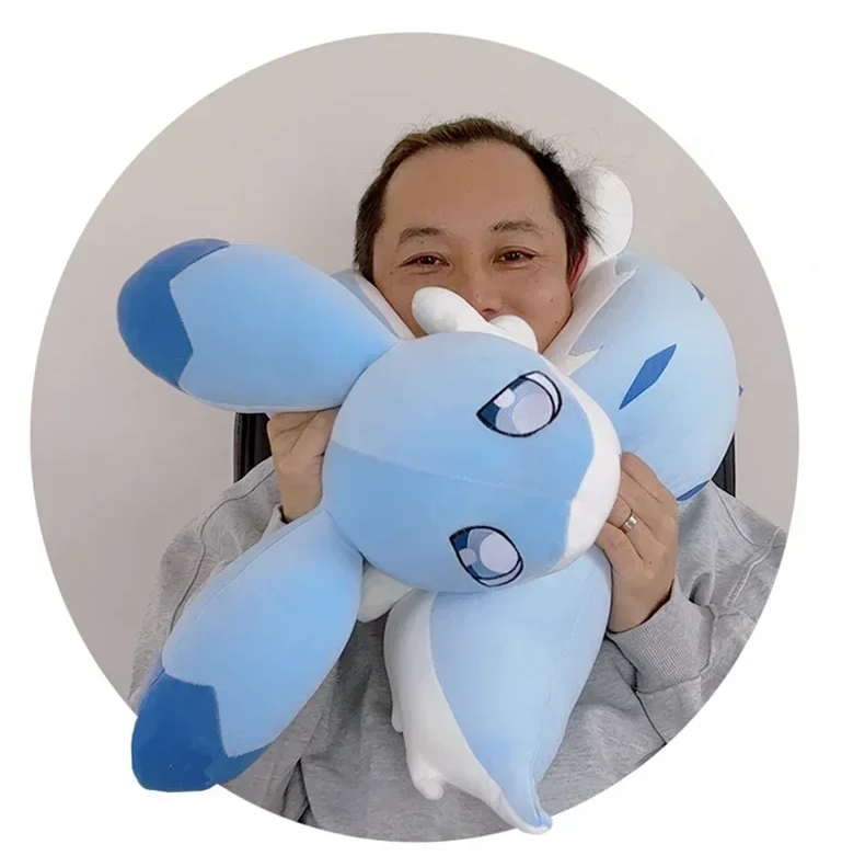 Sofi the Long Kawaii Baby Blue Hybrid Dragon Plushie-Kawaii Dream