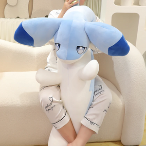 Sofi the Long Kawaii Baby Blue Hybrid Dragon Plushie-Kawaii Dream