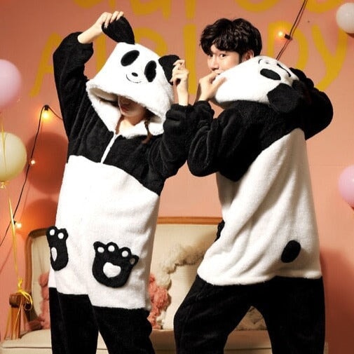 Soft Bear Family Fluffy Pyjama 1-Piece Set-Kawaii Dream