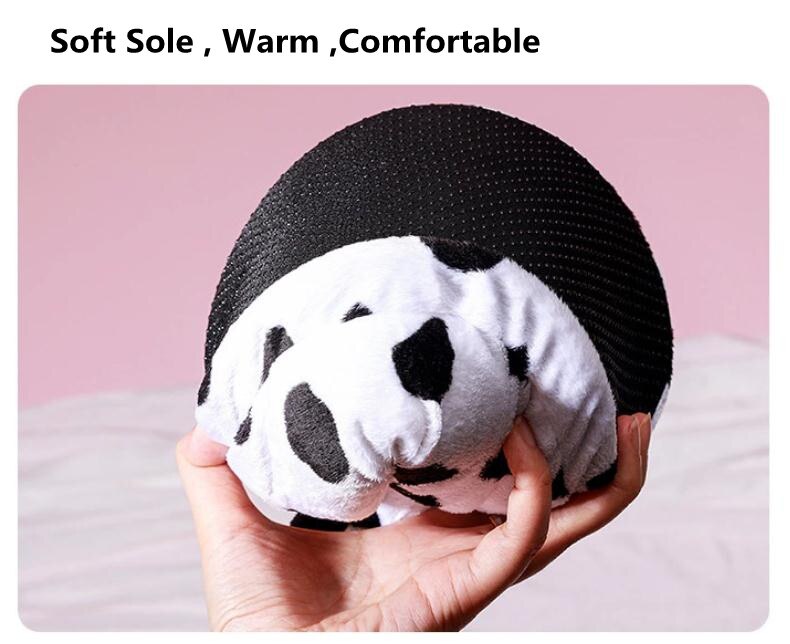 Soft Cow Plush Slippers-Kawaii Dream