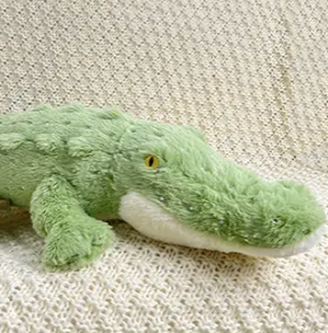 Soft Fluffy Green Crocodile Plush Toy-Kawaii Dream