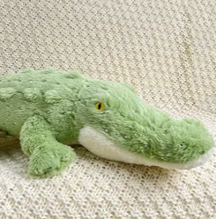 Soft Fluffy Green Crocodile Plush Toy-Kawaii Dream