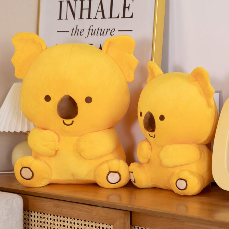 Soft Golden Koala Biscuit Plush-Kawaii Dream