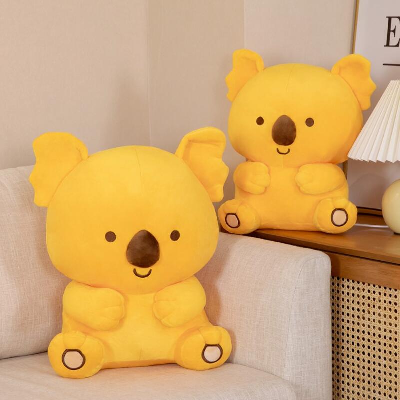 Soft Golden Koala Biscuit Plush-Kawaii Dream