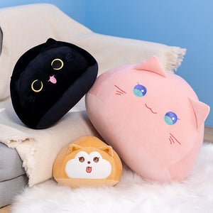 Soft Pebble Cats & Dog Animal Plushies Collection-Kawaii Dream