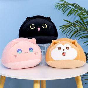 Soft Pebble Cats & Dog Animal Plushies Collection-Kawaii Dream