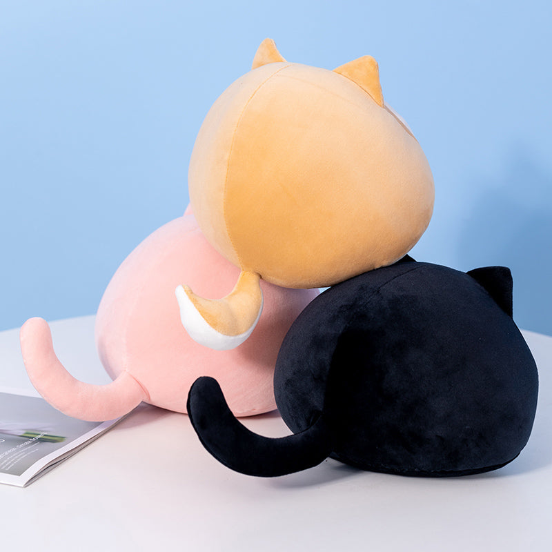 Soft Pebble Cats & Dog Animal Plushies Collection-Kawaii Dream