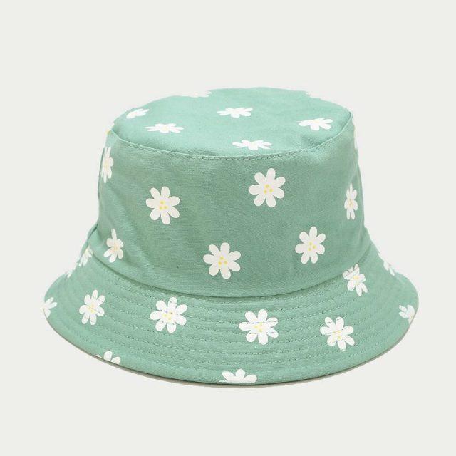 Spring Daisy Bucket Hat-Kawaii Dream