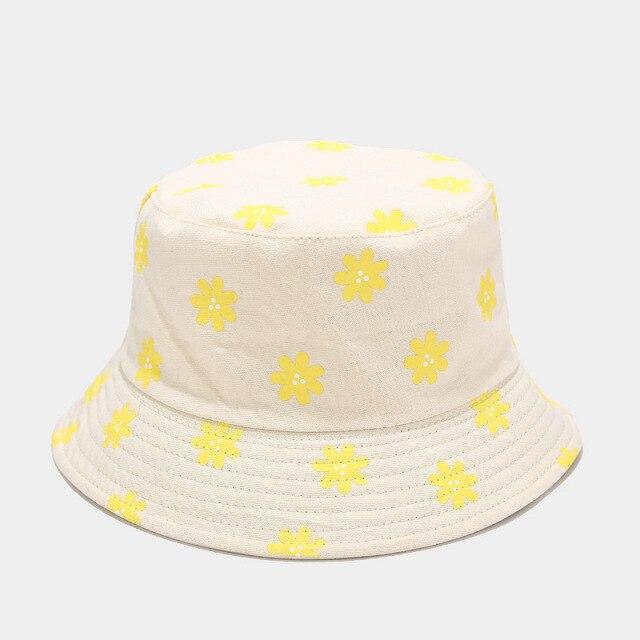 Spring Daisy Bucket Hat-Kawaii Dream