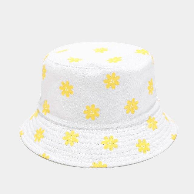 Spring Daisy Bucket Hat-Kawaii Dream