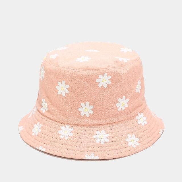 Spring Daisy Bucket Hat-Kawaii Dream