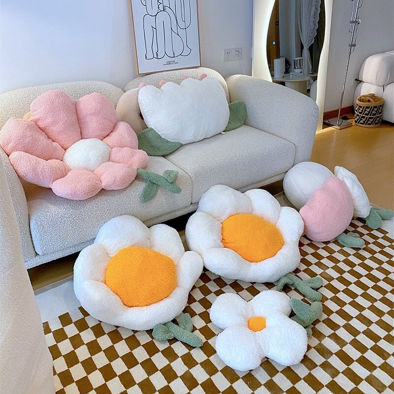 Spring Flower Pillow Seat-Kawaii Dream