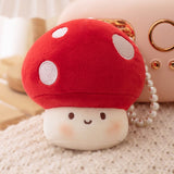 Squishy Mushroom Friends Plushie Keychains-Kawaii Dream