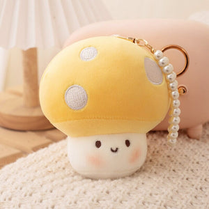 Squishy Mushroom Friends Plushie Keychains-Kawaii Dream