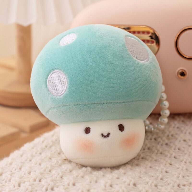 Squishy Mushroom Friends Plushie Keychains-Kawaii Dream