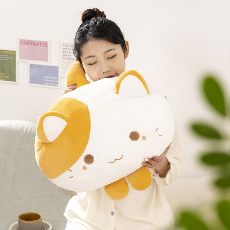 Squishy Sweet Cat Pillow Plushie-Kawaii Dream